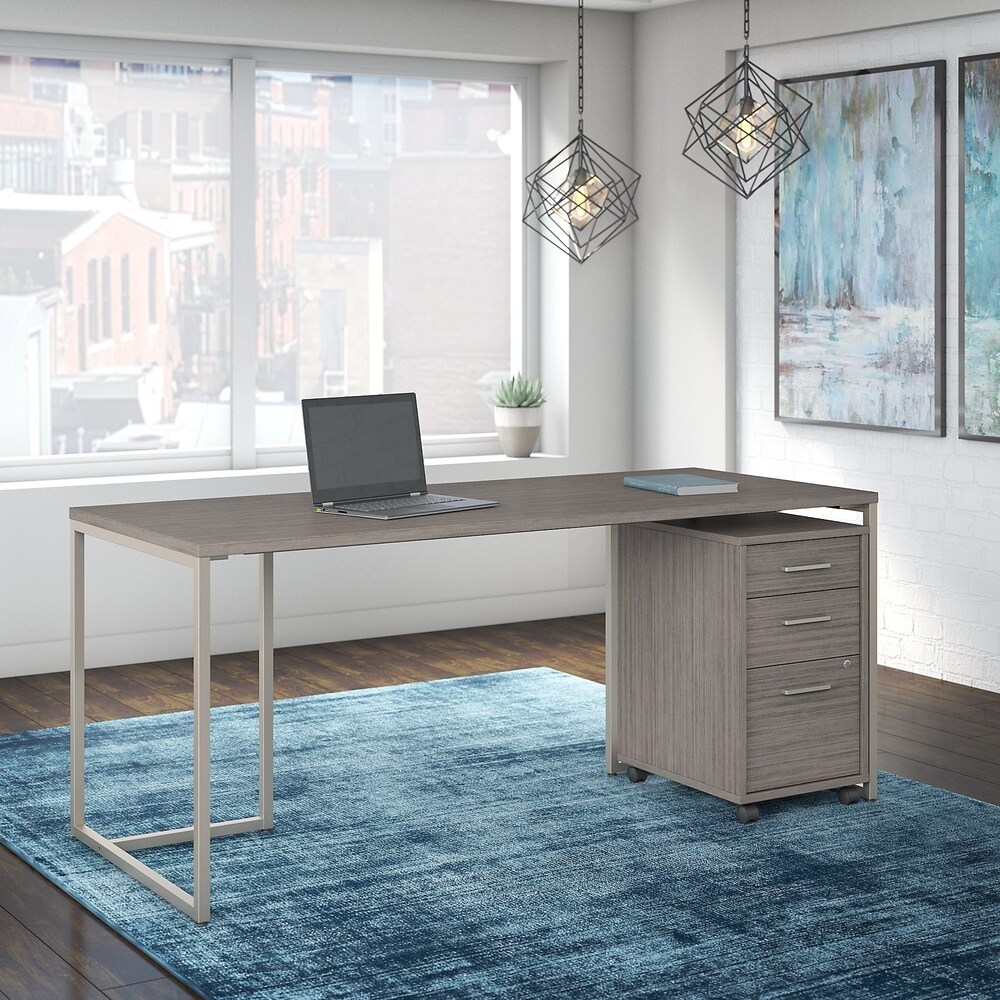 Method 72W Table Desk with Drawers by Bush Business Furniture