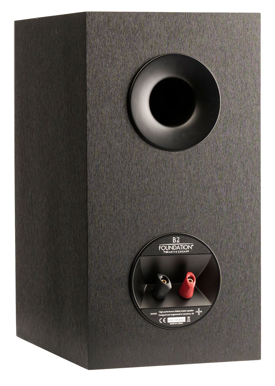 MartinLogan Motion Foundation B2 Bookshelf Speaker in Black (Each)