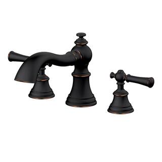 Tosca 2-Handle Adjustable Deck Mount Roman Tub bathroom Faucet in Oil-Rubbed Bronze H09RT-920-ORB