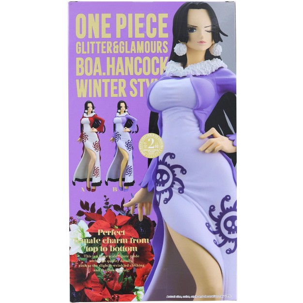 Banpresto One Piece Glitter amp Glamours Banpresto Figure Boa Hancock Winter Style Ver b