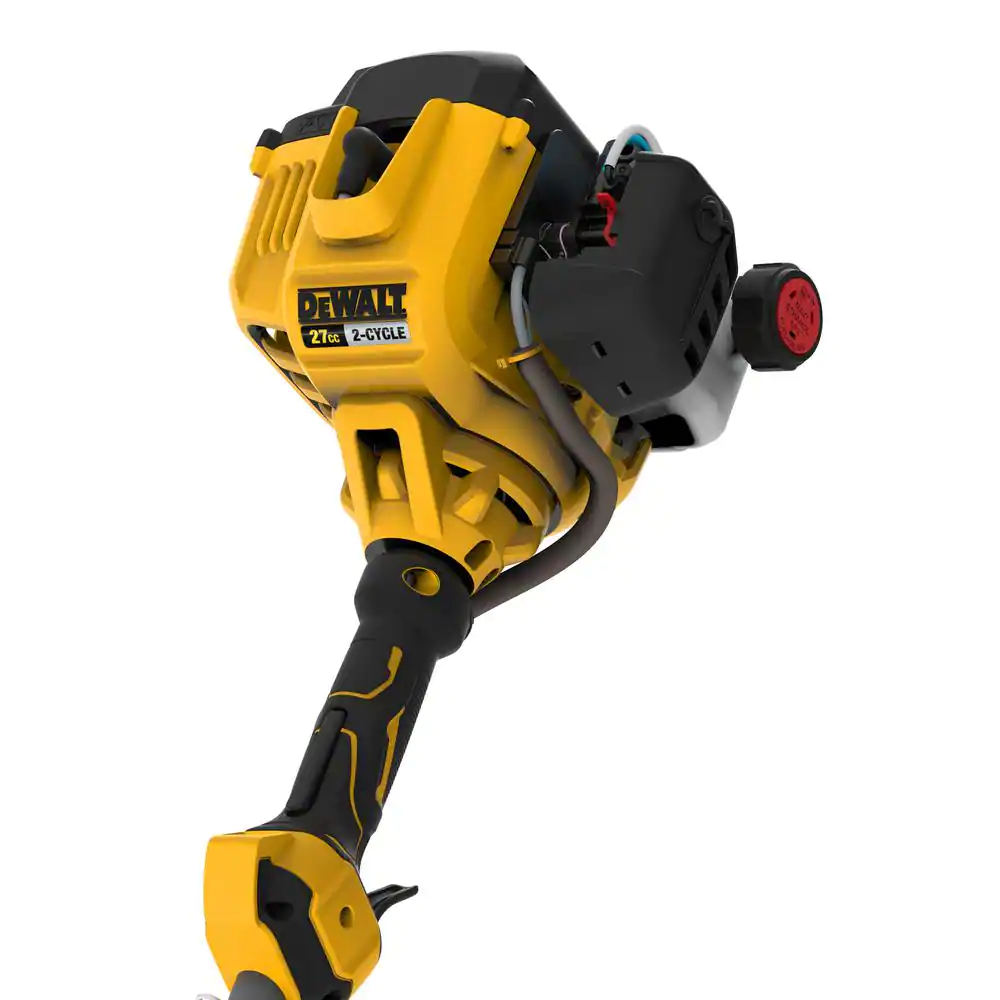 DEWALT DXGST227SS 27 cc 2-Stroke Gas Straight Shaft String Trimmer with Attachment Capability