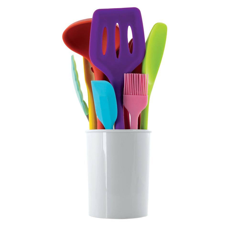 MegaChef Mulit-Color Silicone Cooking Utensils (Set of 12) 985114366M