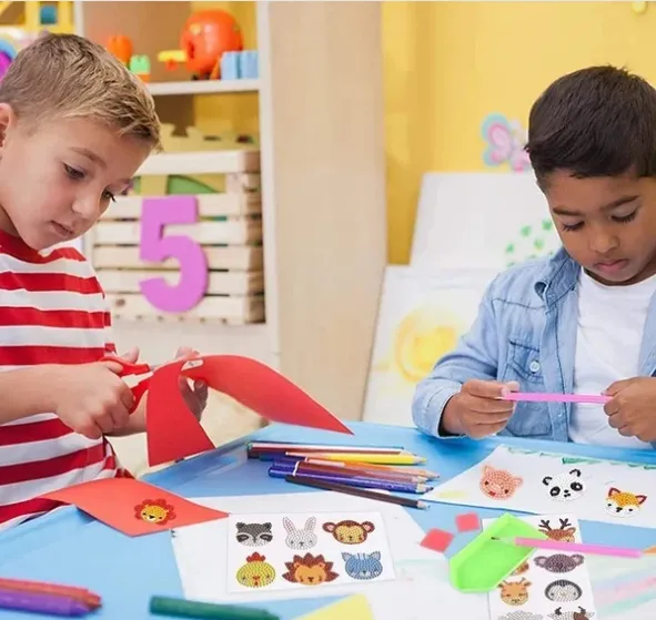 (  Promotion🔥- SAVE 48% OFF)DIY children's free stick cartoon diamo