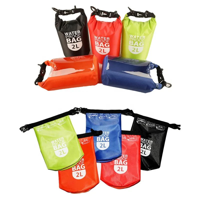 Oem Custom Logo Outdoor Waterproof Dry Bag Floating Camping Hiking Travel Swim Waterproof Backpack Bag