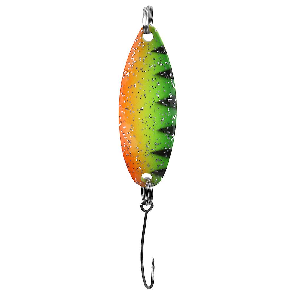 Trout Lures Trout Blinkers For Fishing Trout Lures For Trout3.5g/3.4cm(orange Green Panther)