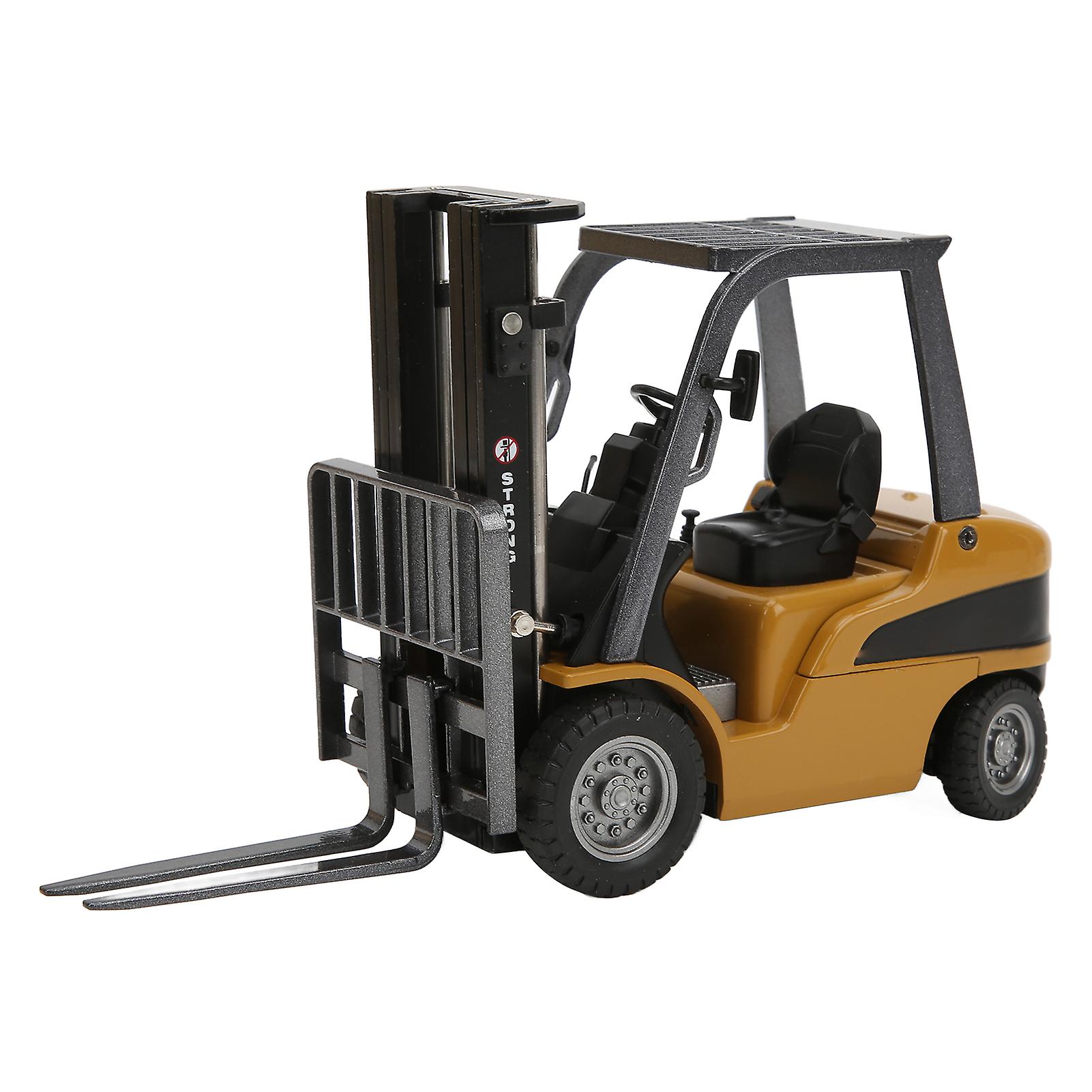 Forklift Toy Alloy Durable And Wear resisted 1:50 Forklift Truck Model Engineering Vehicle Toy