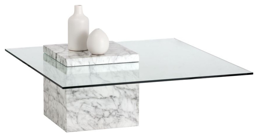 Sunpan MIXT Gail Coffee Table   Contemporary   Coffee Tables   by Unlimited Furniture Group  Houzz