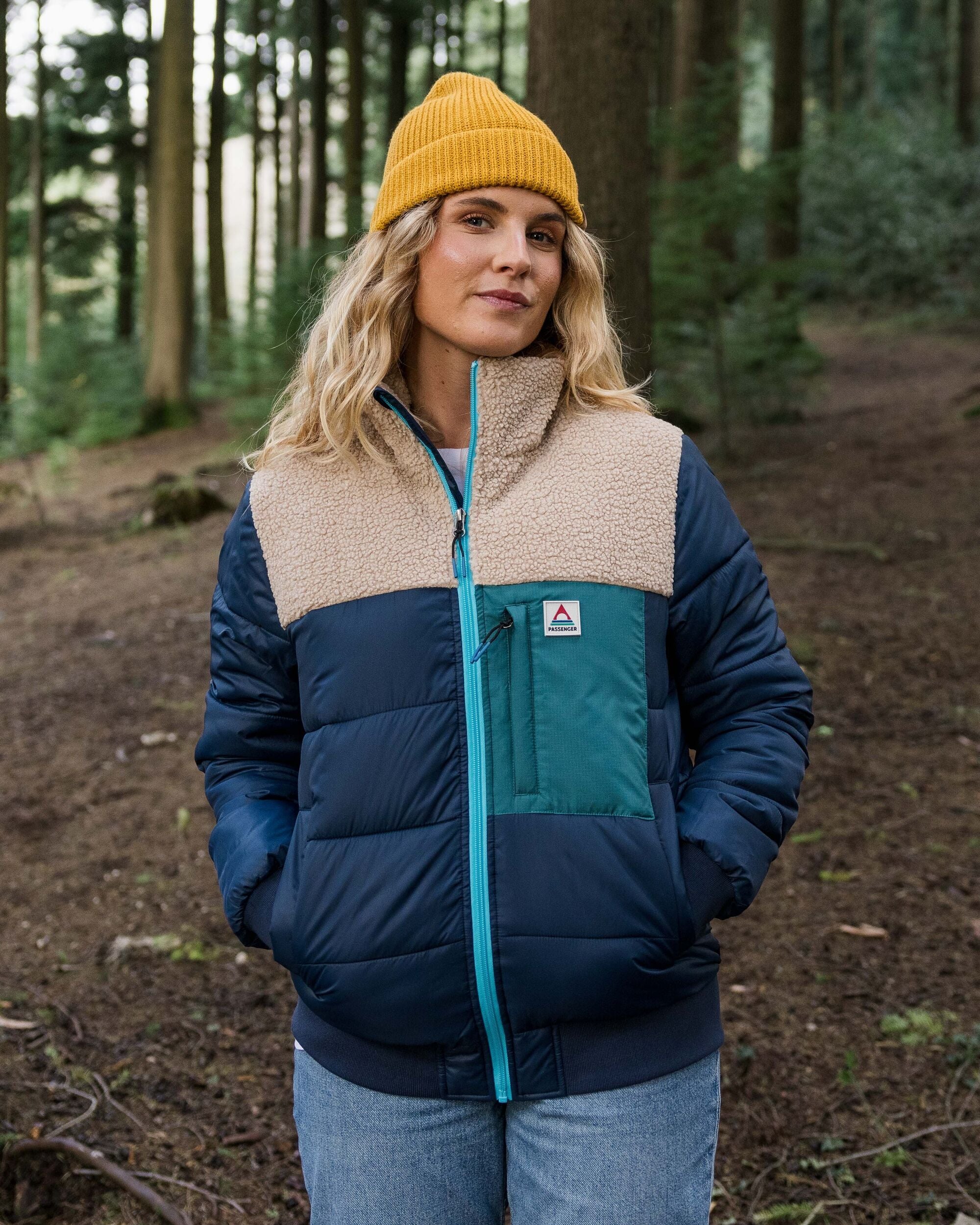 Inspire Recycled Insulated Jacket - Rich Navy