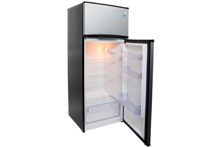 Avanti 7.3 Cu. Ft. Stainless Steel Apartment Size Refrigerator