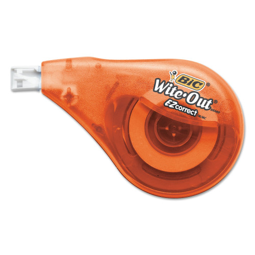 BIC Wite-Out EZ Correct Correction Tape， Non-Refillable， 1/6