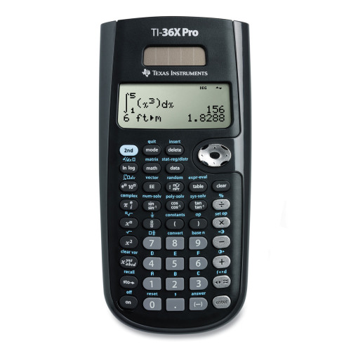 Texas Instruments TI-36X Pro Scientific Calculator， 16-Digit LCD