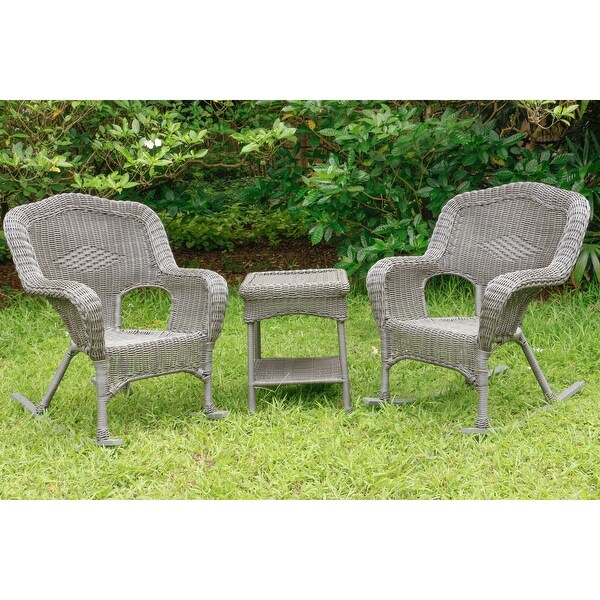 Maui Resin Wicker Porch Rocker (Set of 2)