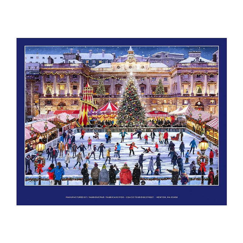 Winter Skating 1000 Piece Holiday Puzzle