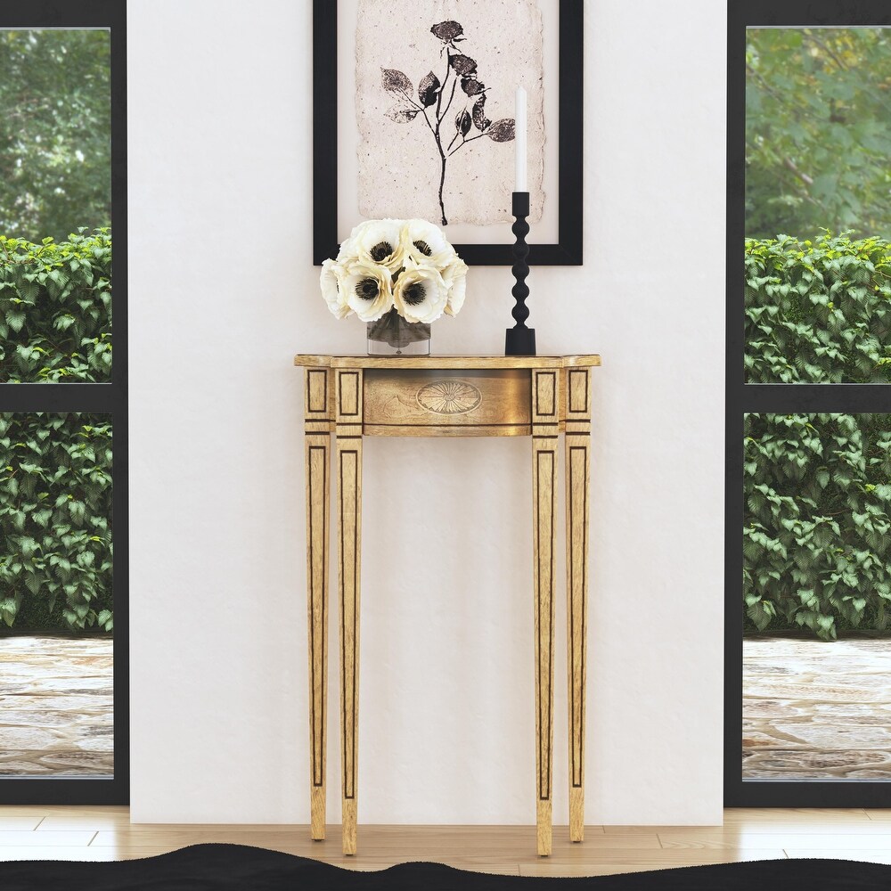 Chester Demilune Console Table