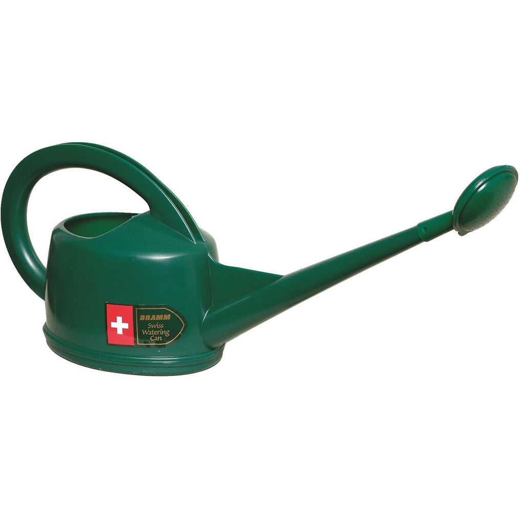 1\/2-gal. Heavy-Duty Plastic Watering Can with Spout and Rose