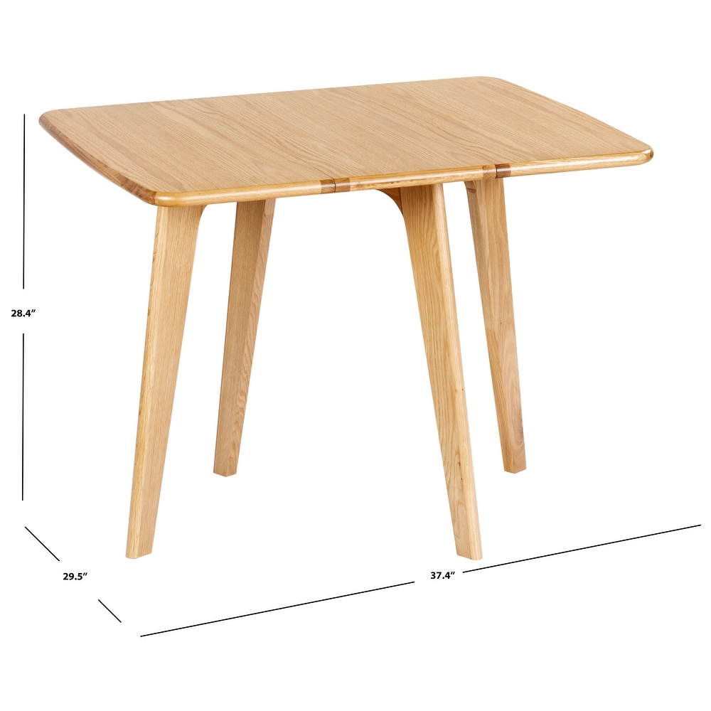 SAFAVIEH Couture Collection Calverton Natural Gateleg Dining Table   37\