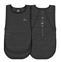 Blue Bird Recycled Active Vest - Black