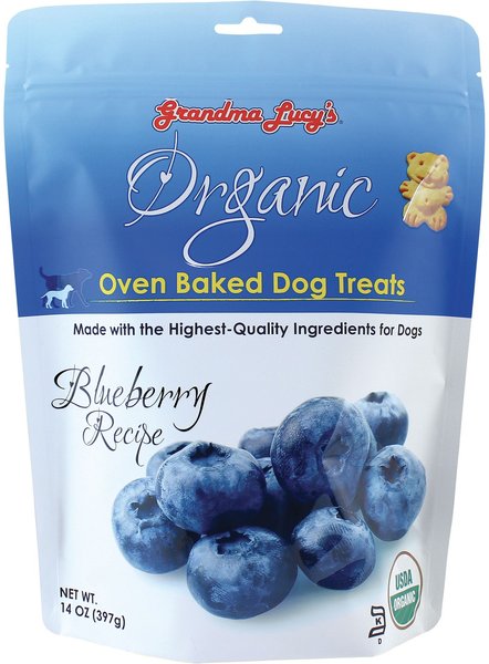 Grandma Lucy's Organic Blueberry Oven Baked Dog Treats