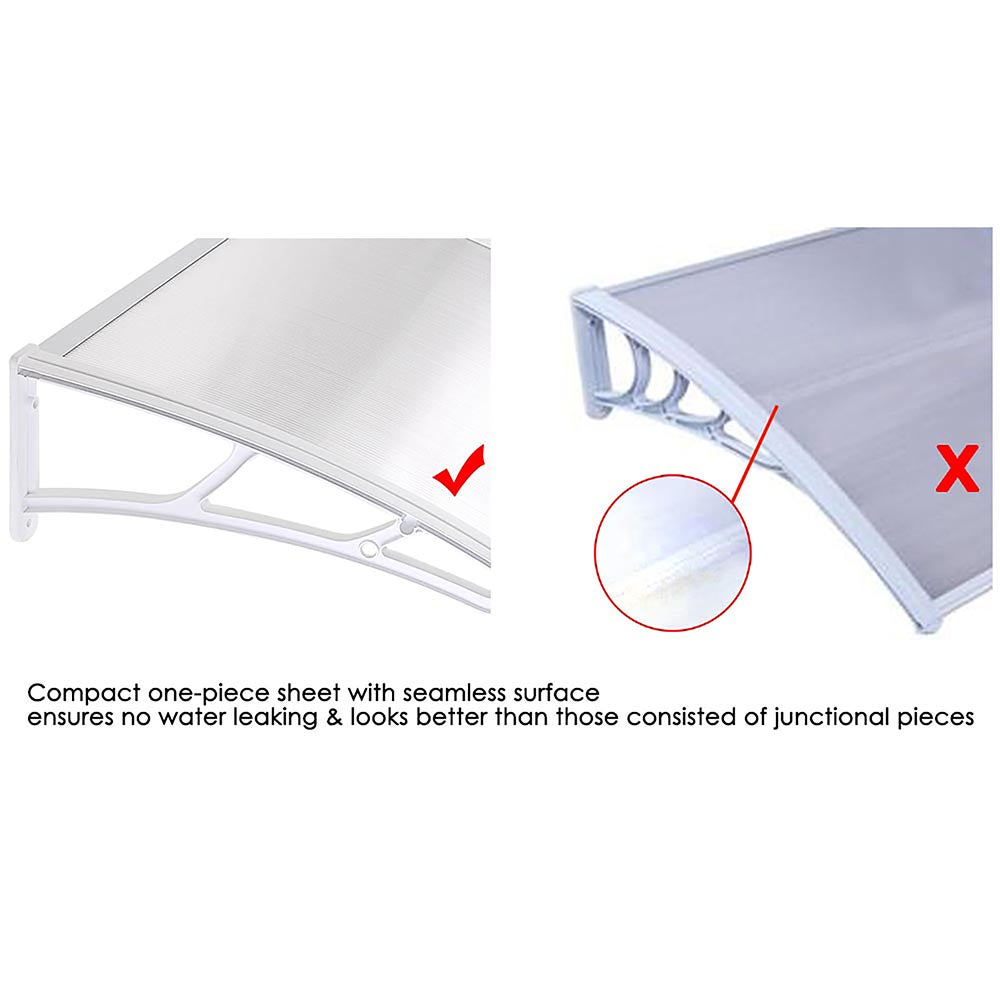 Yescom Door & Window Poly Awning Canopy 120