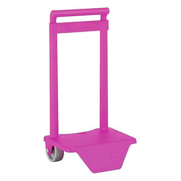 Rucksack trolley safta fuchsia thicker bar