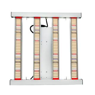 WYZM 24 in. 600-Watt HPS Equivalence Gray Full Spectrum Indoor LED Grow Light Warm White YX-4-02