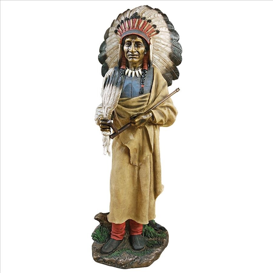 Design Toscano Native American Indian Spirit Chief Statue