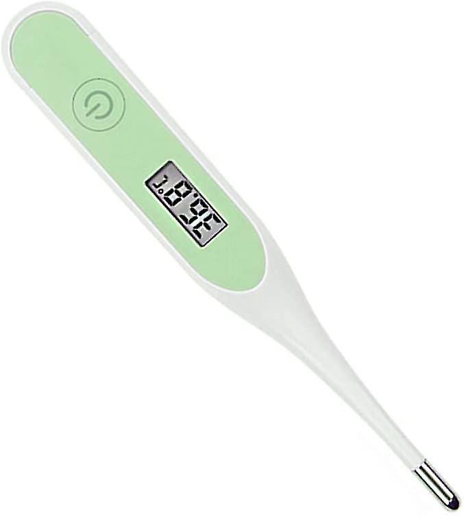 1 Pc Digital Basal Thermometer Quick Read Electronic Thermometer 20 Seconds Rapid Test Thermometer For Adult Babygreen