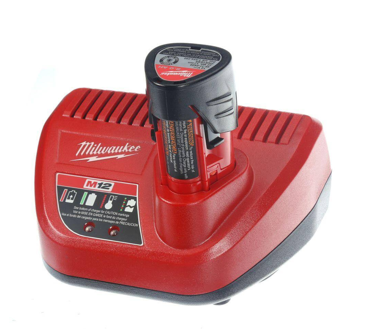 Milwaukee 2453-22-0850-20 M12 FUEL 12V Lithium-Ion Brushless 1/4 in. Hex Impact Driver Kit with M12 Cordless Vacuum