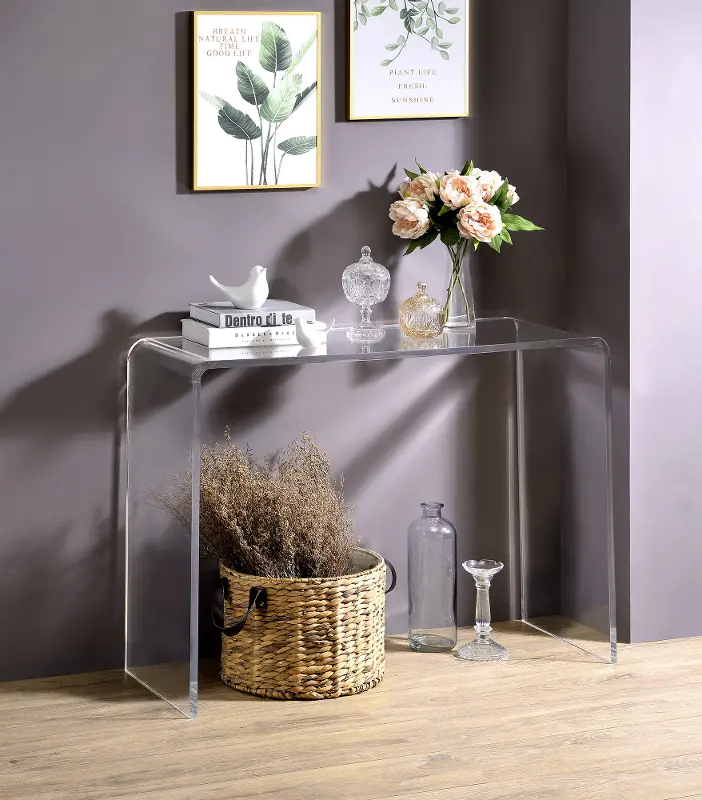 A La Carte Acrylic Sofa Table