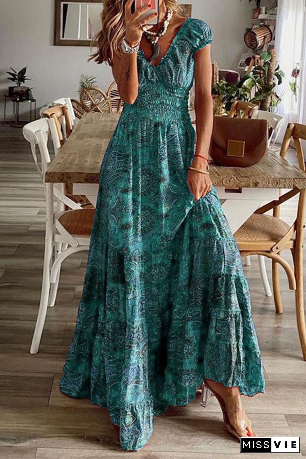 Endless Love Story Paisley Maxi Dress