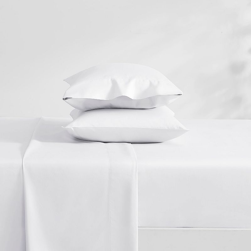 Laura Ashley Sateen Solid Sheet Set