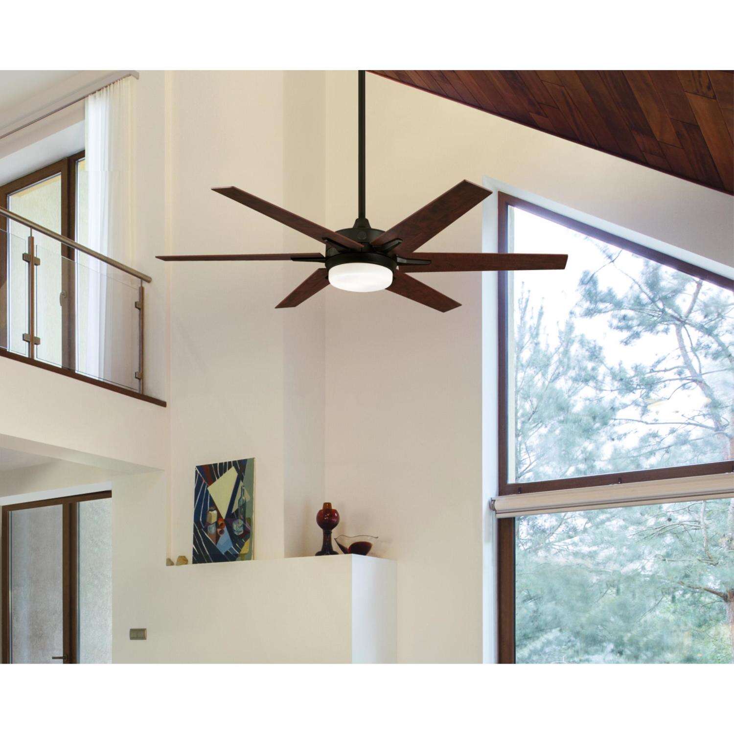 Westinghouse 60 in. Bronze Black LED Indoor Ceiling Fan