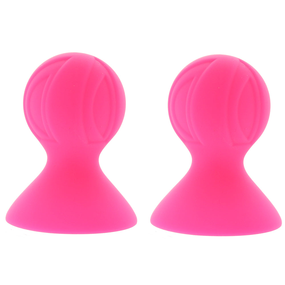 Size Up XL Silicone Nipple Suckers in Pink