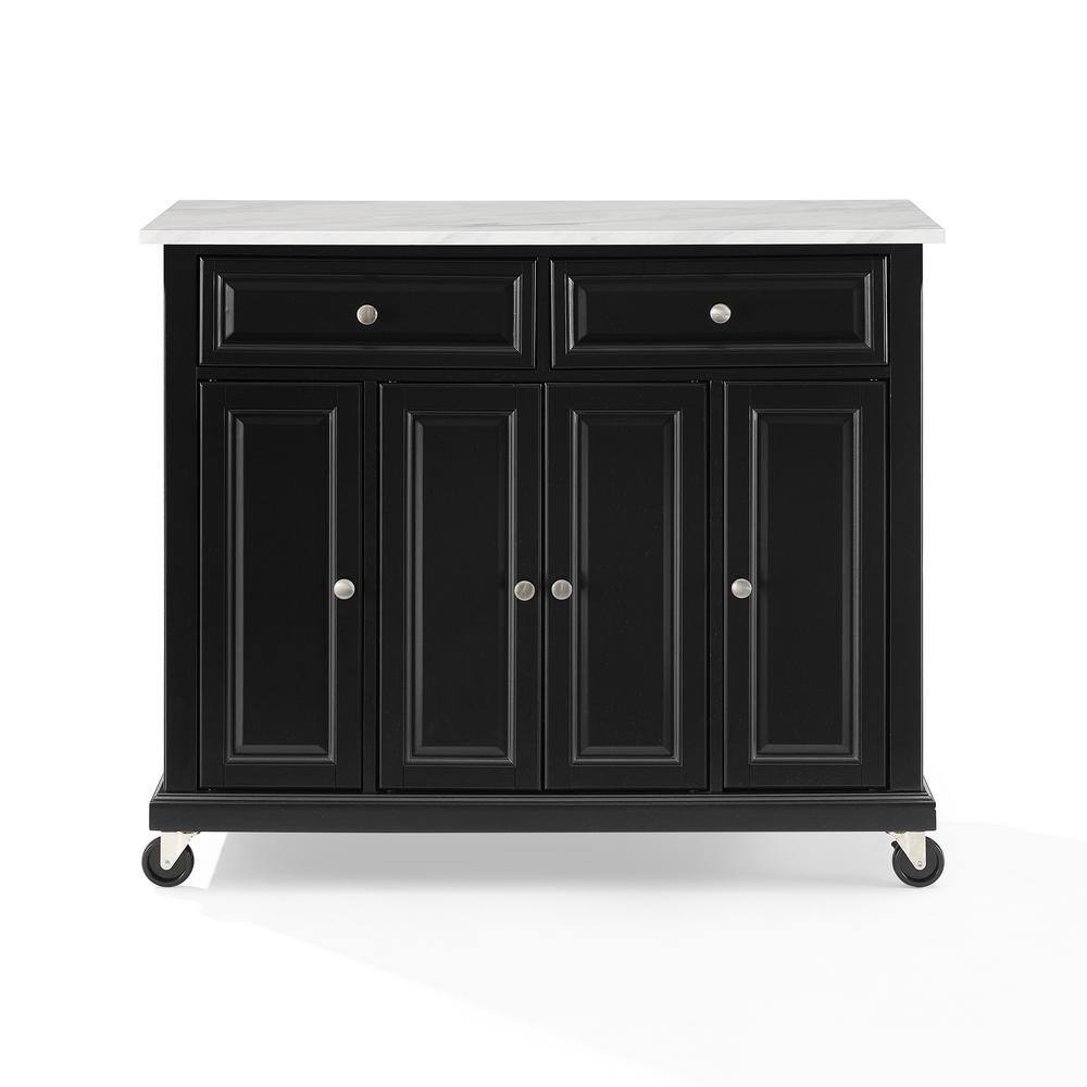 CROSLEY FURNITURE Avery Black Kitchen Island CF3021-BK