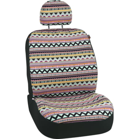 Bell Automotive Mayan Mint Seat Cover， Low-Back Bucket Seat Cover - 2 Pack