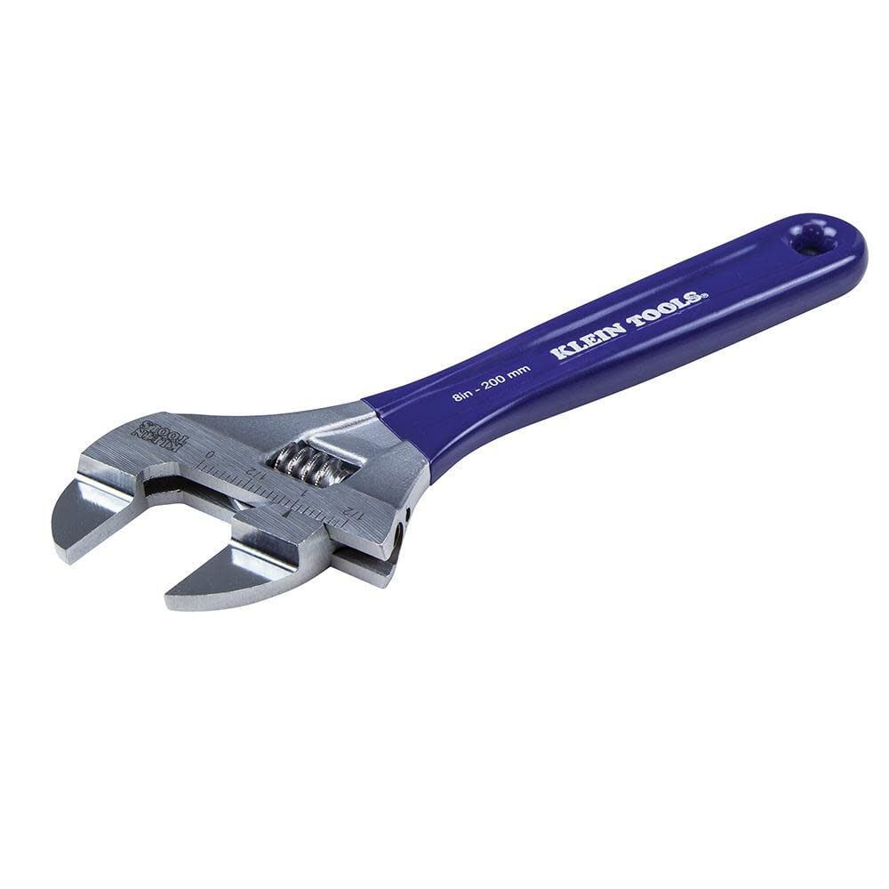 Klein Tools Slim-Jaw Adjustable Wrench 8