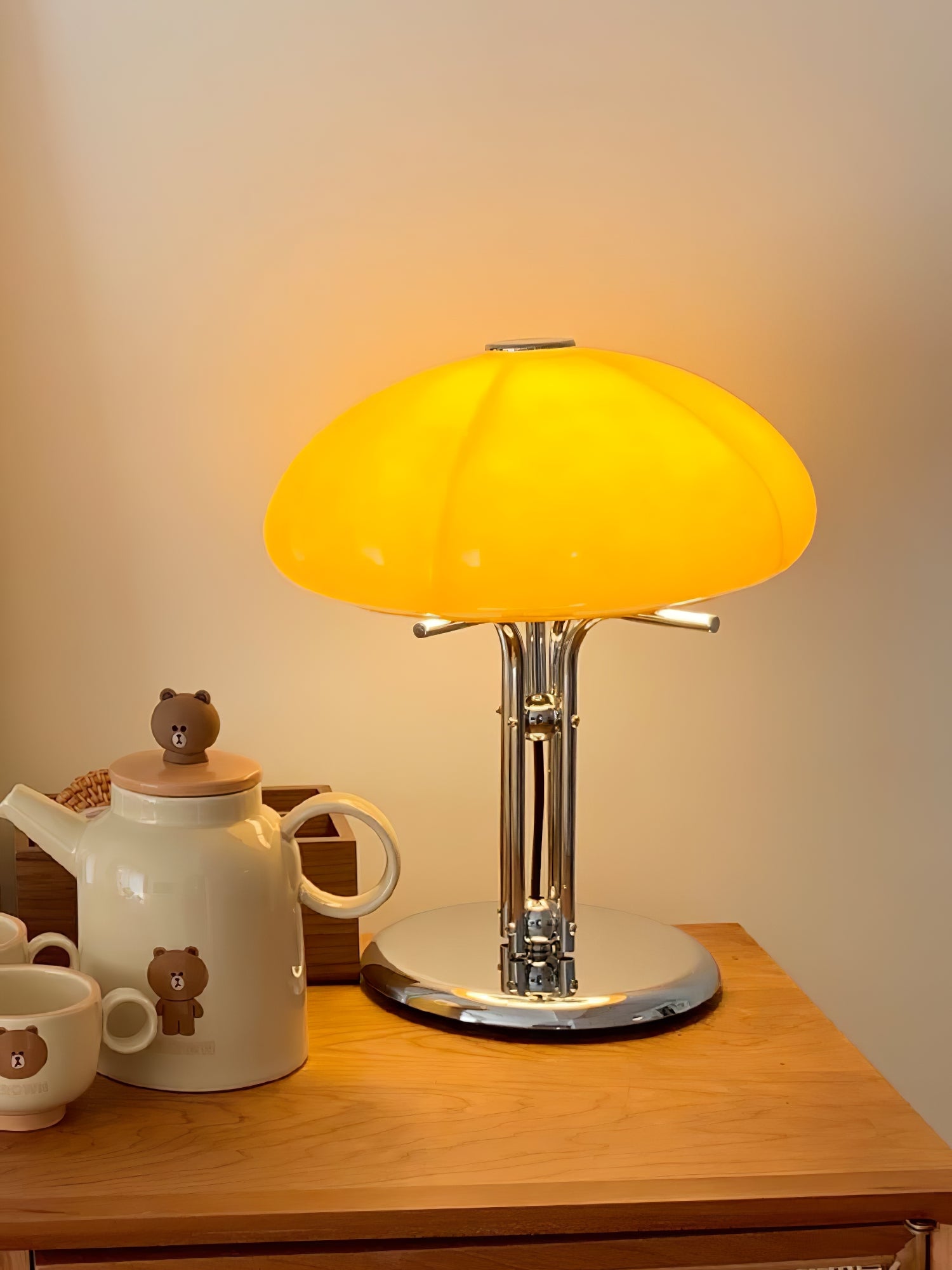 Mushroom Bauhaus Table Lamp