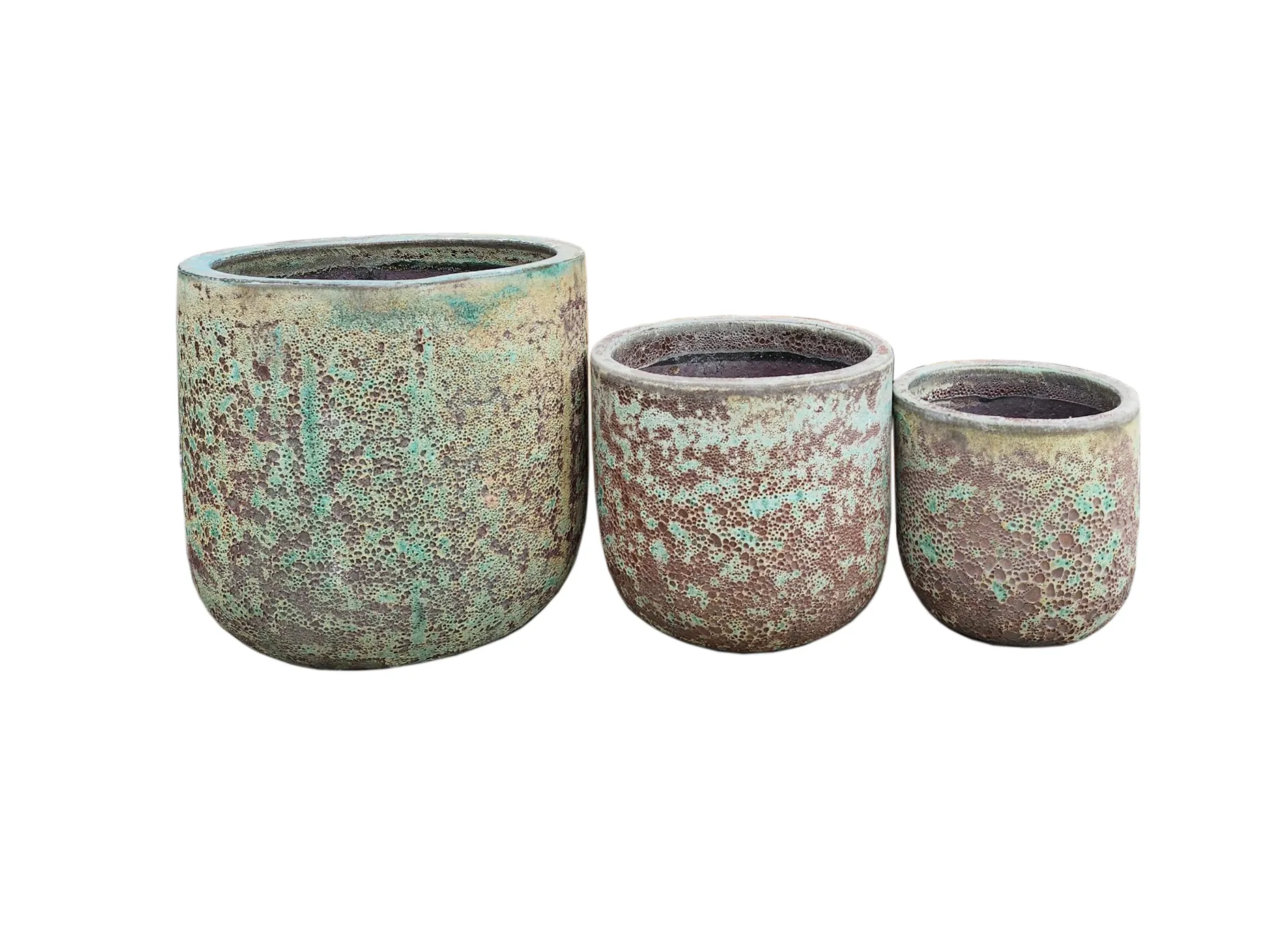 Best seller ceramic clay flower pots and planters outdoor garden pots and planters decoration vases planted pots