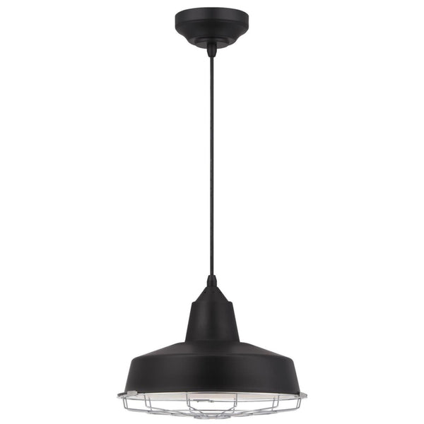 Westinghouse Academy Matte Black 1 lights Pendant Light