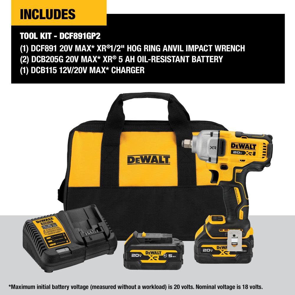 DEWALT 20V MAX XR 1/2