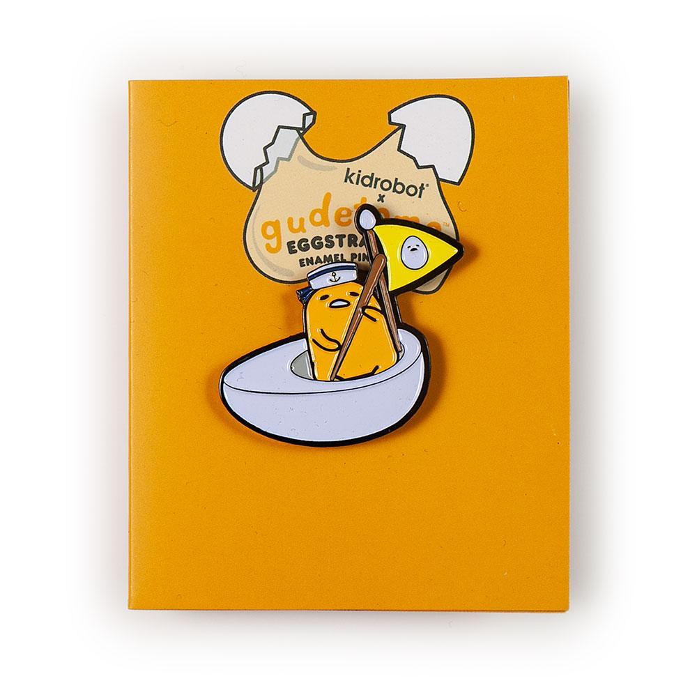 Gudetama Eggstra Lazy Enamel Pin Series by Kidrobot x Sanrio