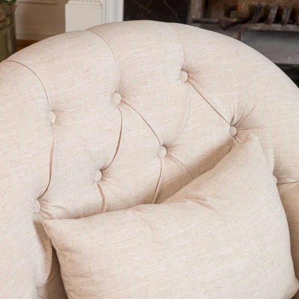 Anastasia Tufted Armchair by Christopher Knight Home