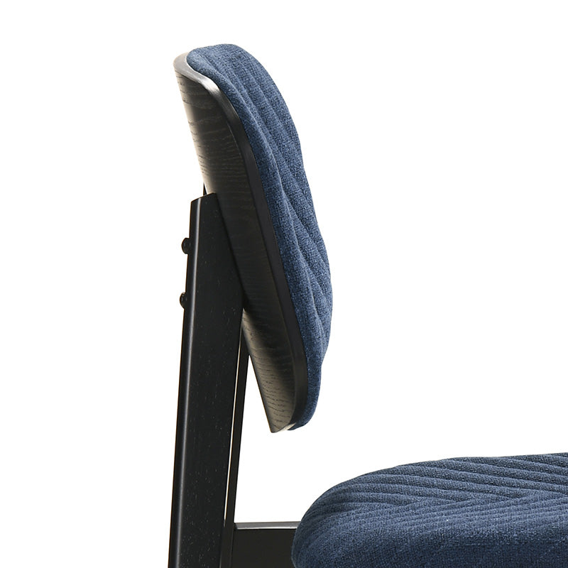 FLEX Dining Chair - Black & Blue