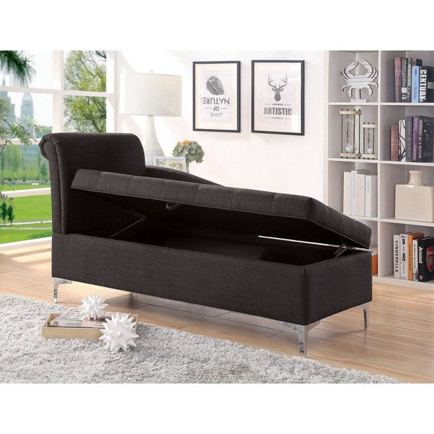 Dartania Storage Chaise Gray Homes Inside Out