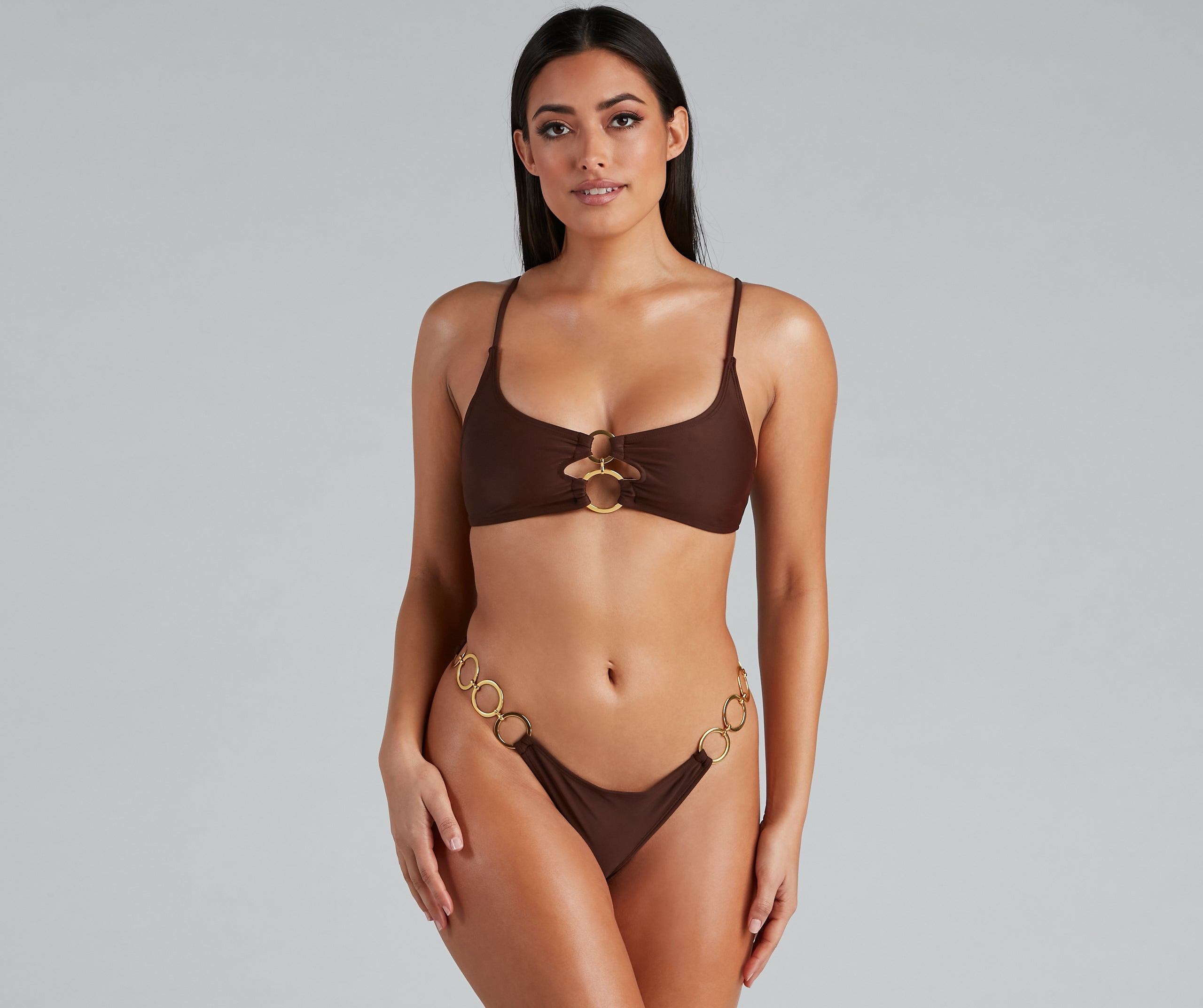 Chic Babe Low-Rise Swim Bottoms