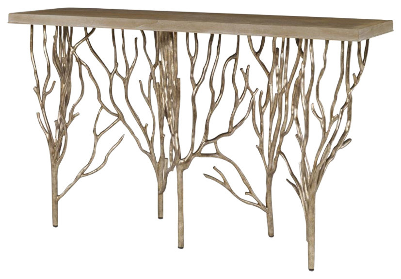 Forest Console Table  Small   Rustic   Console Tables   by GreatFurnitureDeal  Houzz