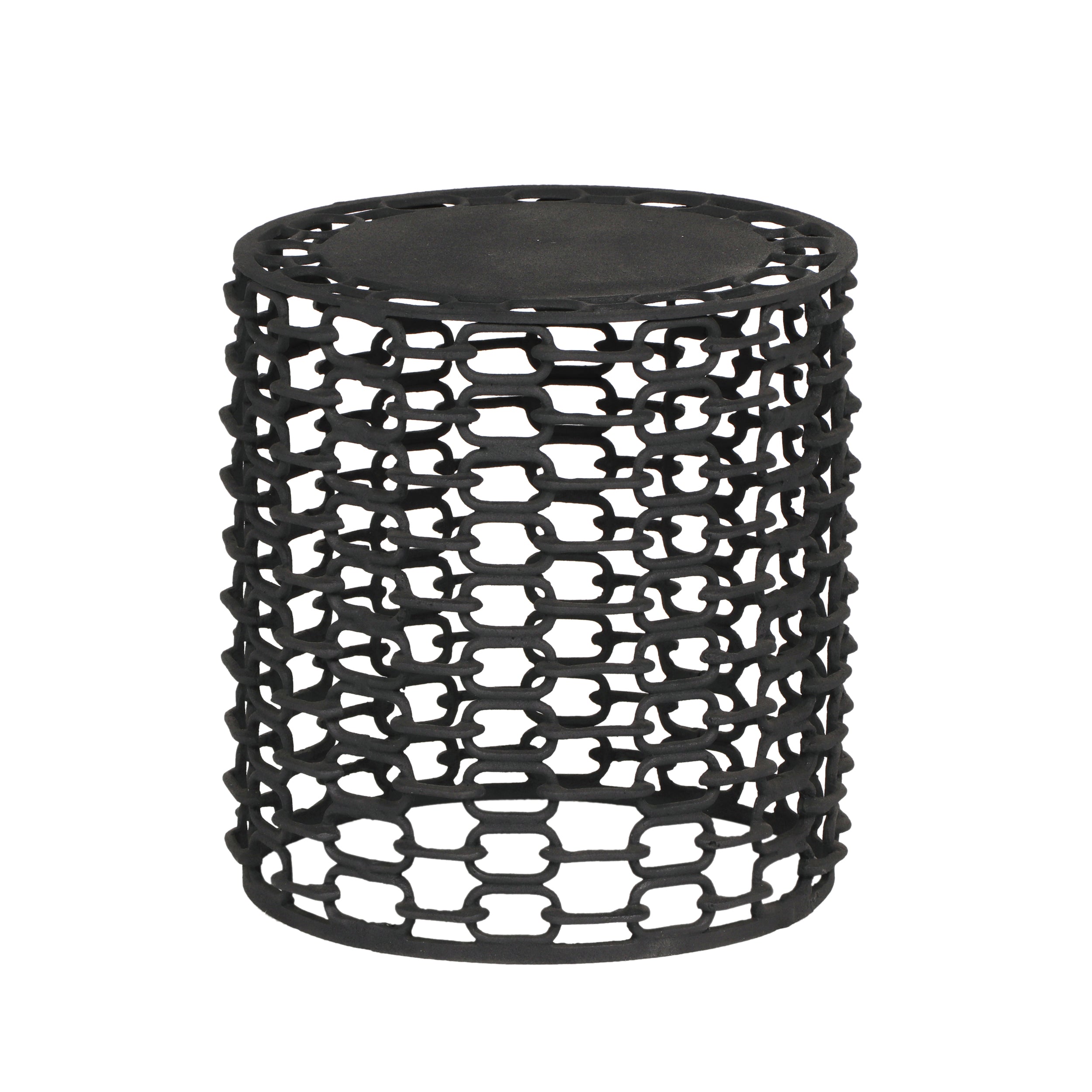 Kaius Modern Aluminum Accent Table