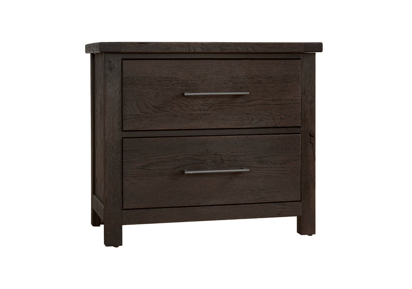 Dovetail Sunbleached 2 Drawer Nightstand