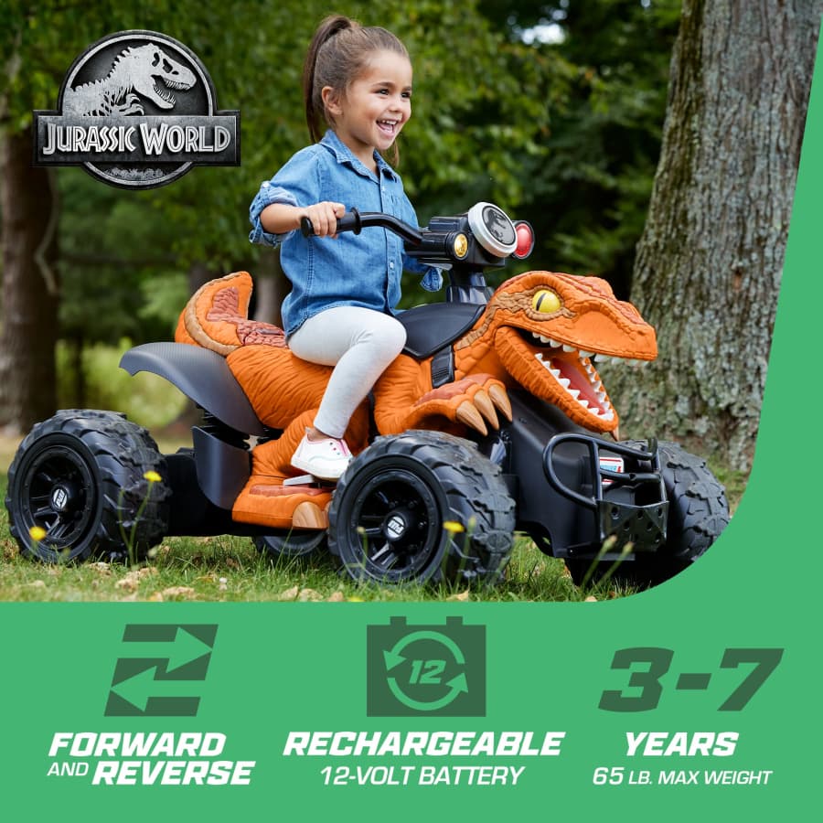 Power Wheels Jurassic World Dino Racer