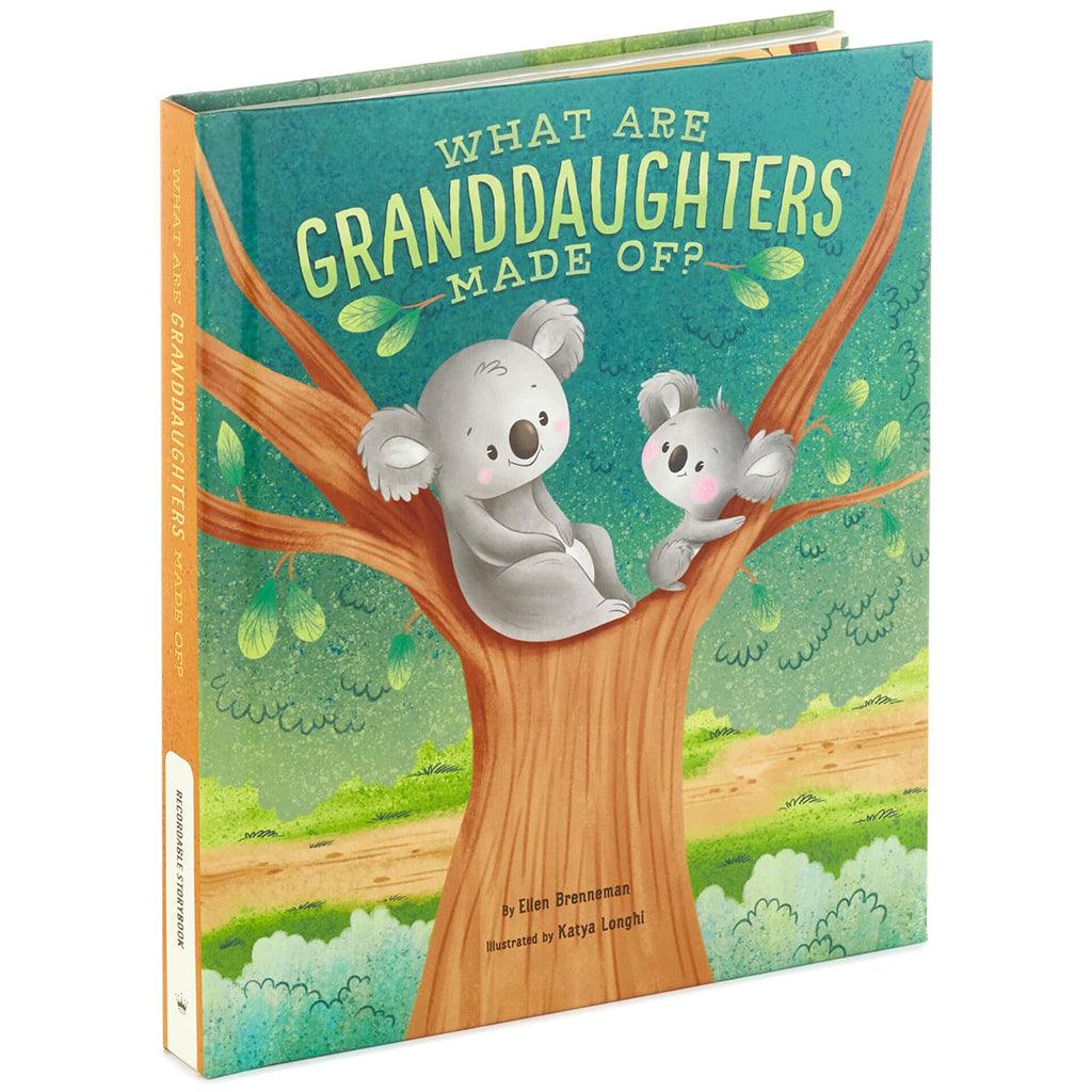 Hallmark  What Are Granddaughters Made Of? Recordable Storybook